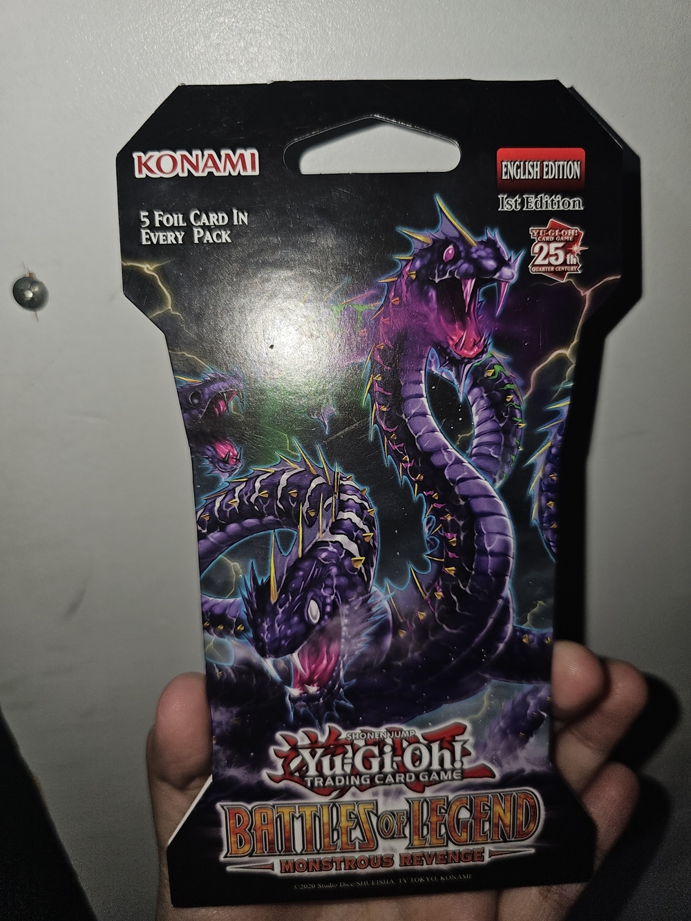 Yu-Gi-Oh! Battles of Legend Monstrous Pack - Purple